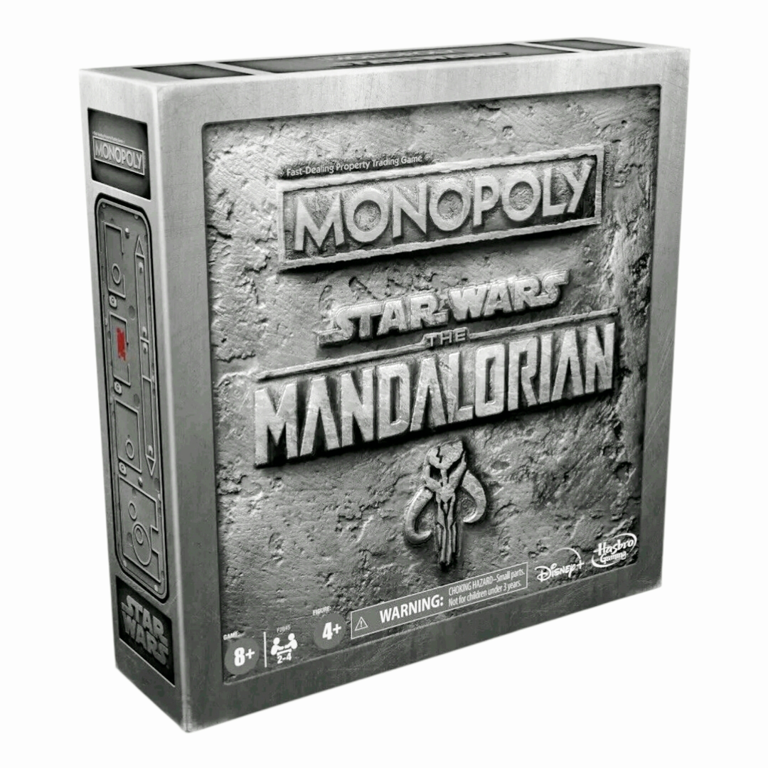 NIB *Monopoly: Star Wars The Mandalorian Collector's Edition w/ Retro StormTrooper Figure