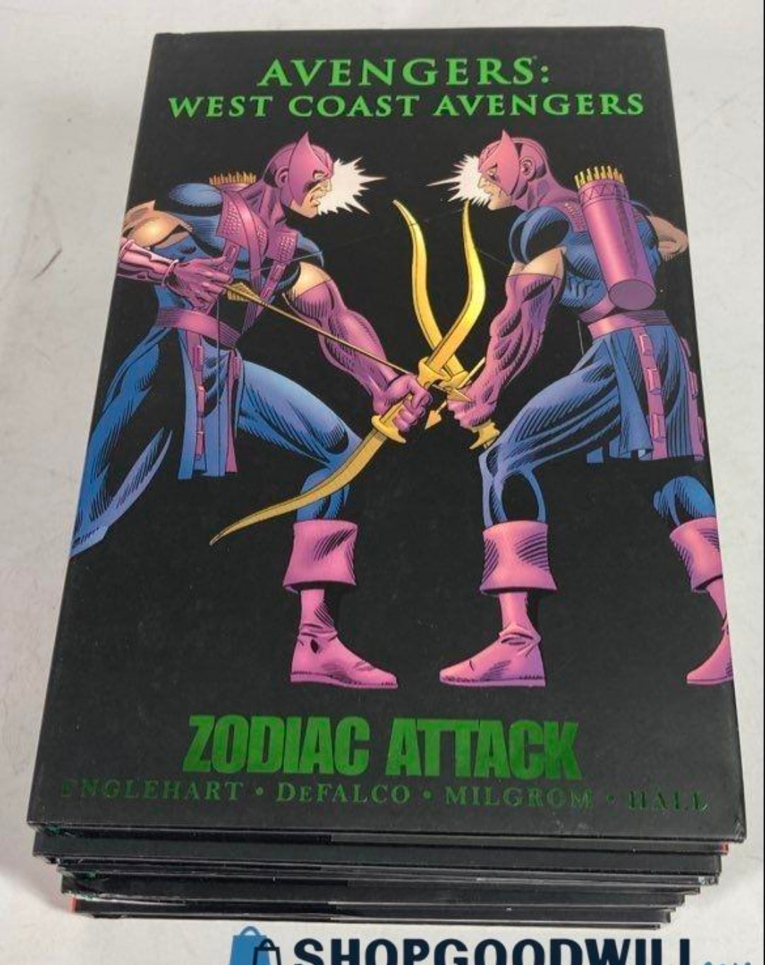 FIVE (5) *Avengers West Coast Hardback Epic Collection Marvel Books