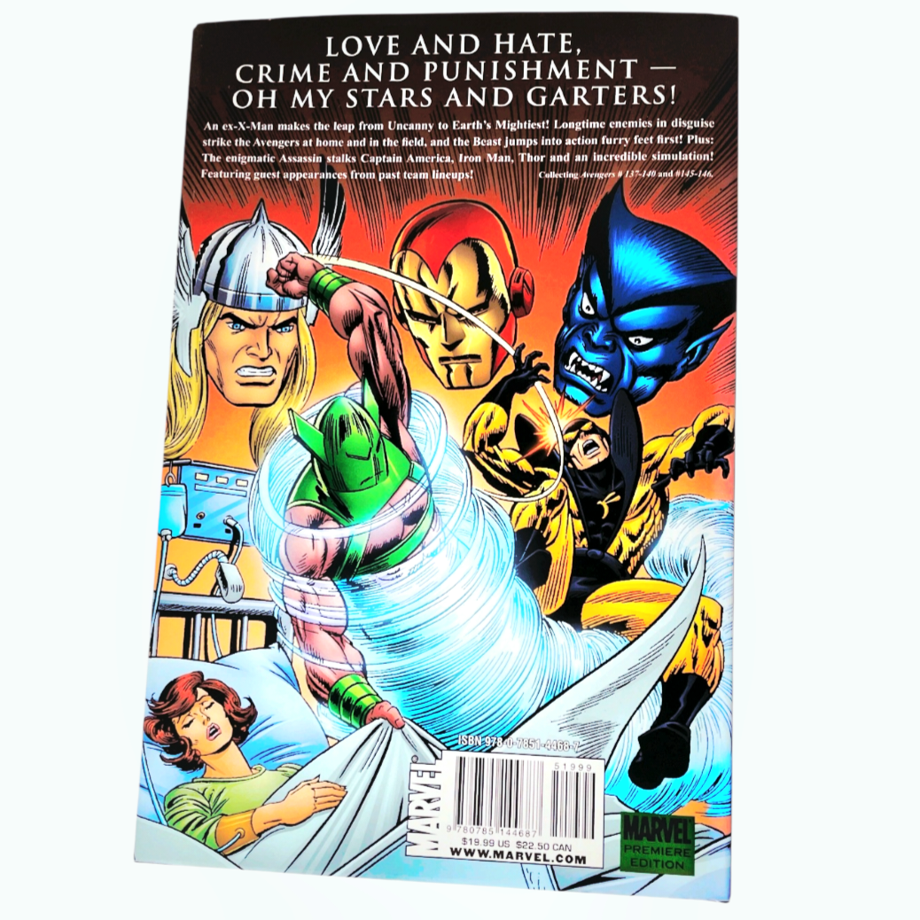 Marvel *Avengers: The Coming of the Beast, Hardcover 2011, Features X-Men 128pgs