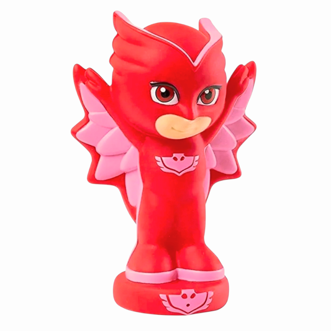 NIP *PJ Masks 5" Bath Red Toy Water Squirter "The Owlette" Figure