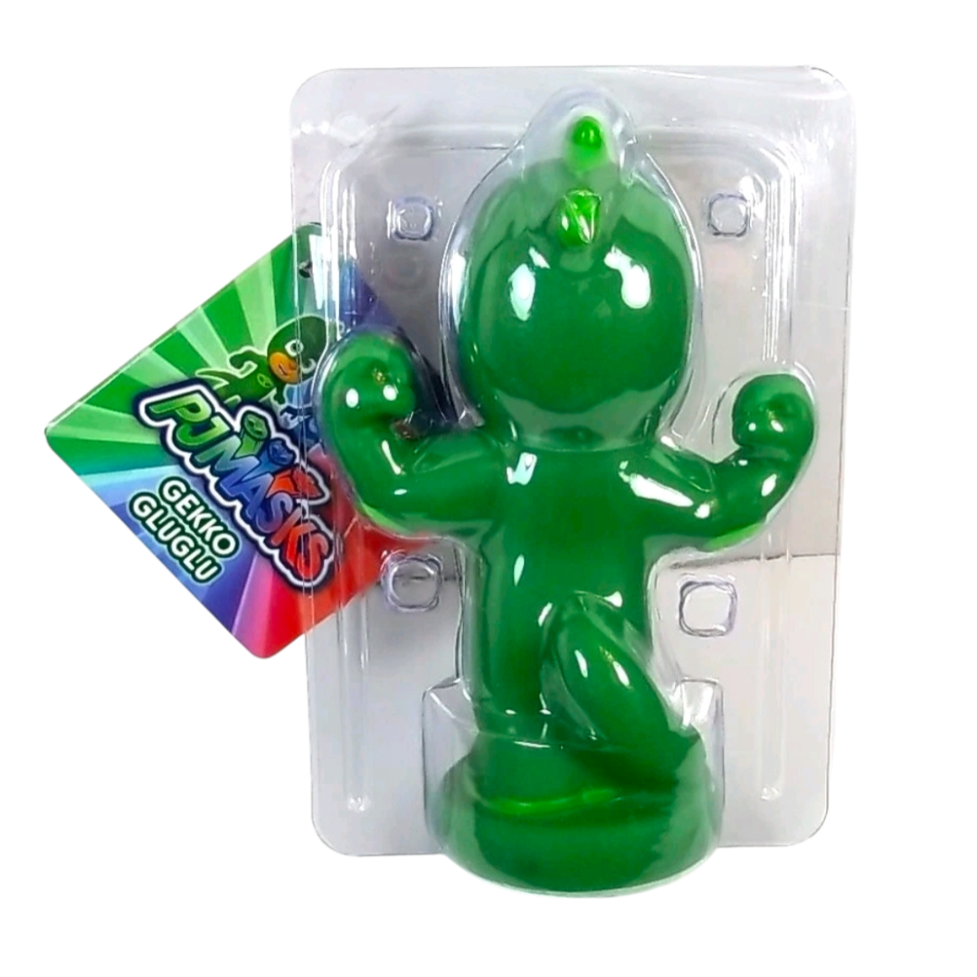NIP *PJ Masks 5" Bath Green Toy Water Squirter "The GEKKO" Figure