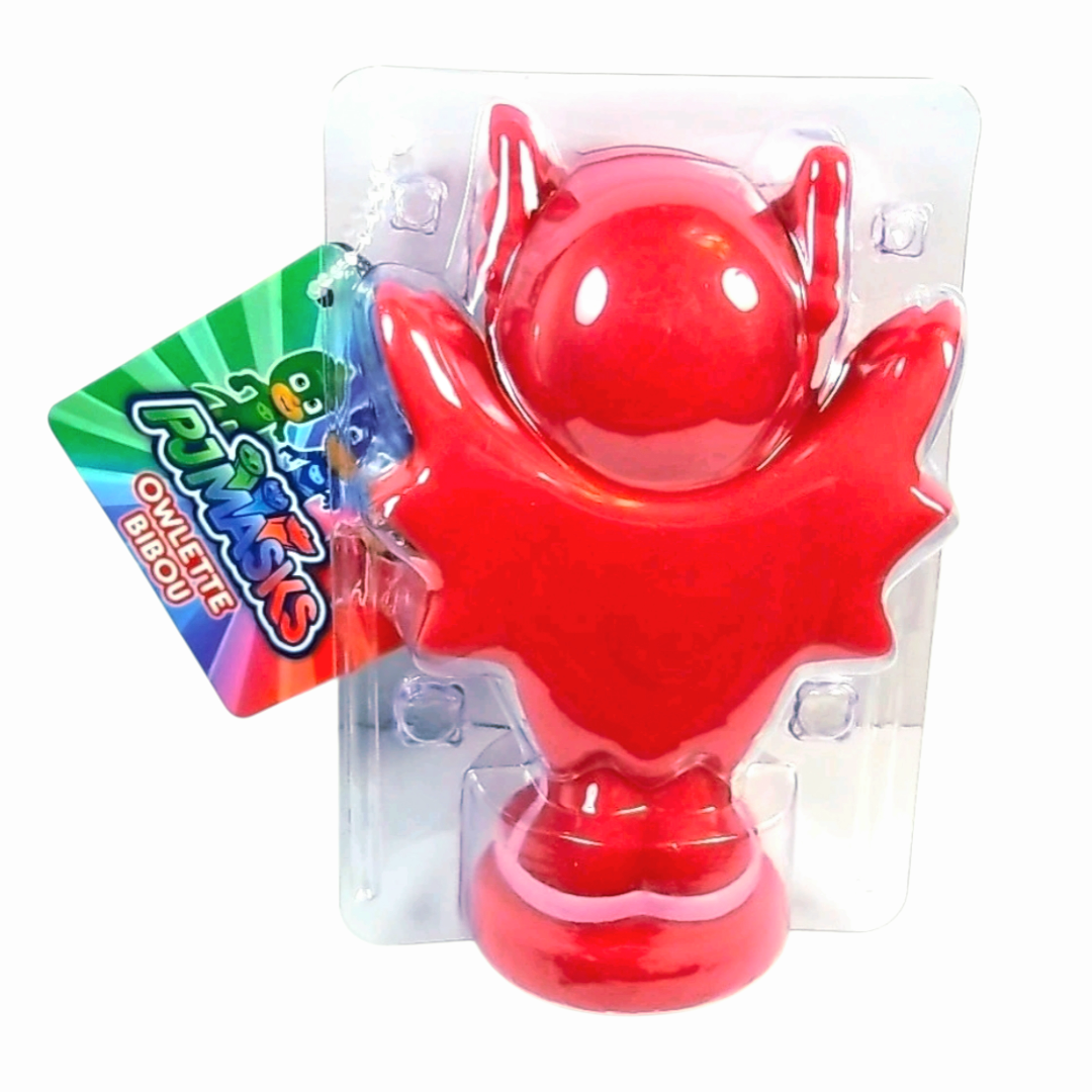 NIP *PJ Masks 5" Bath Red Toy Water Squirter "The Owlette" Figure