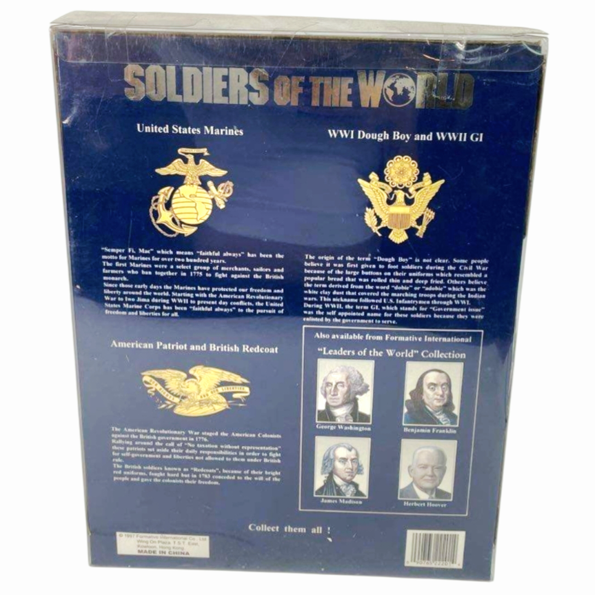 NIB *Soldiers of the World: 1775 Colonist Marine & 1975 US Marine Action Figures