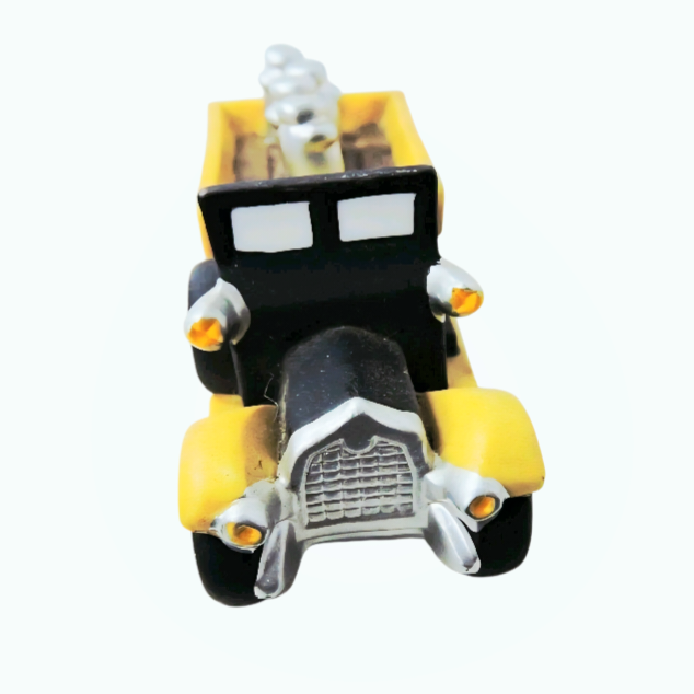 Department 56 Heritage Village Transport "City Dairy" Yellow Milk Truck (1988)