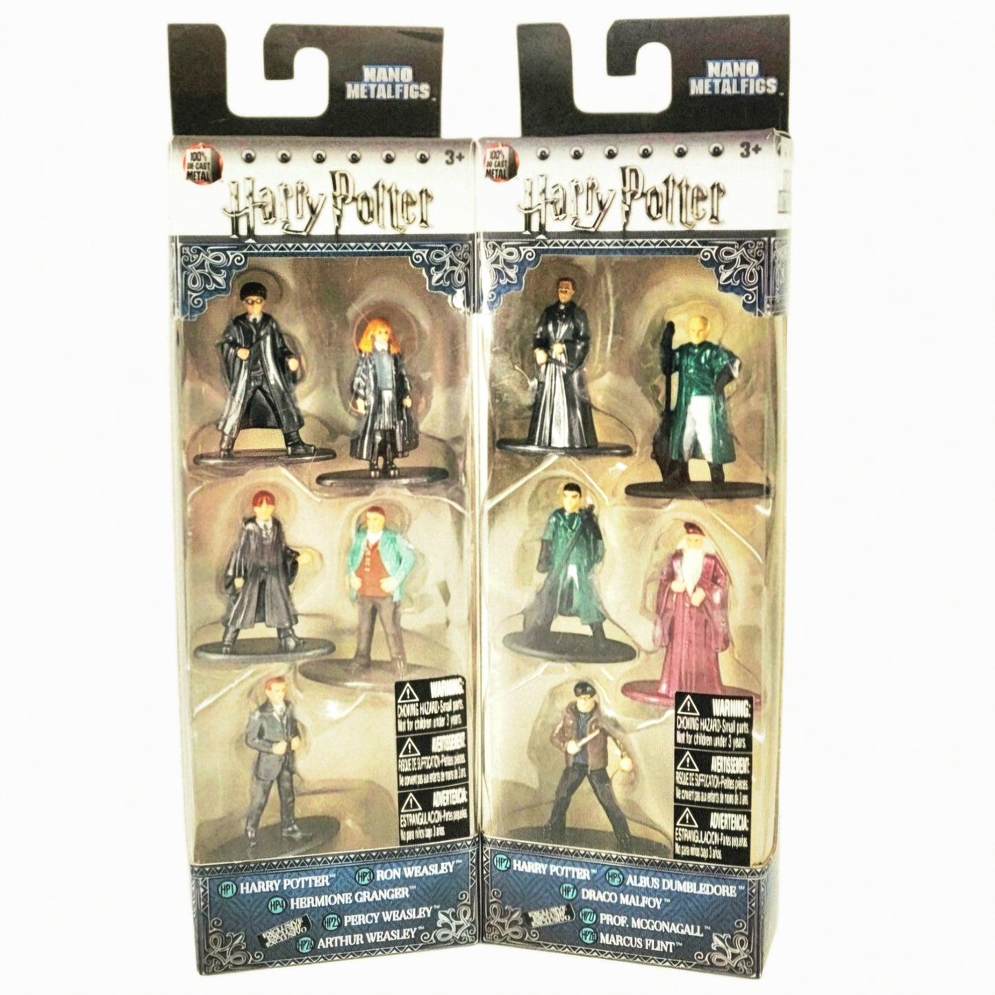 NIB *Harry Potter Nano Metalfigs 5-Pack Lot (2) Die-Cast Figs 1:64 Scale