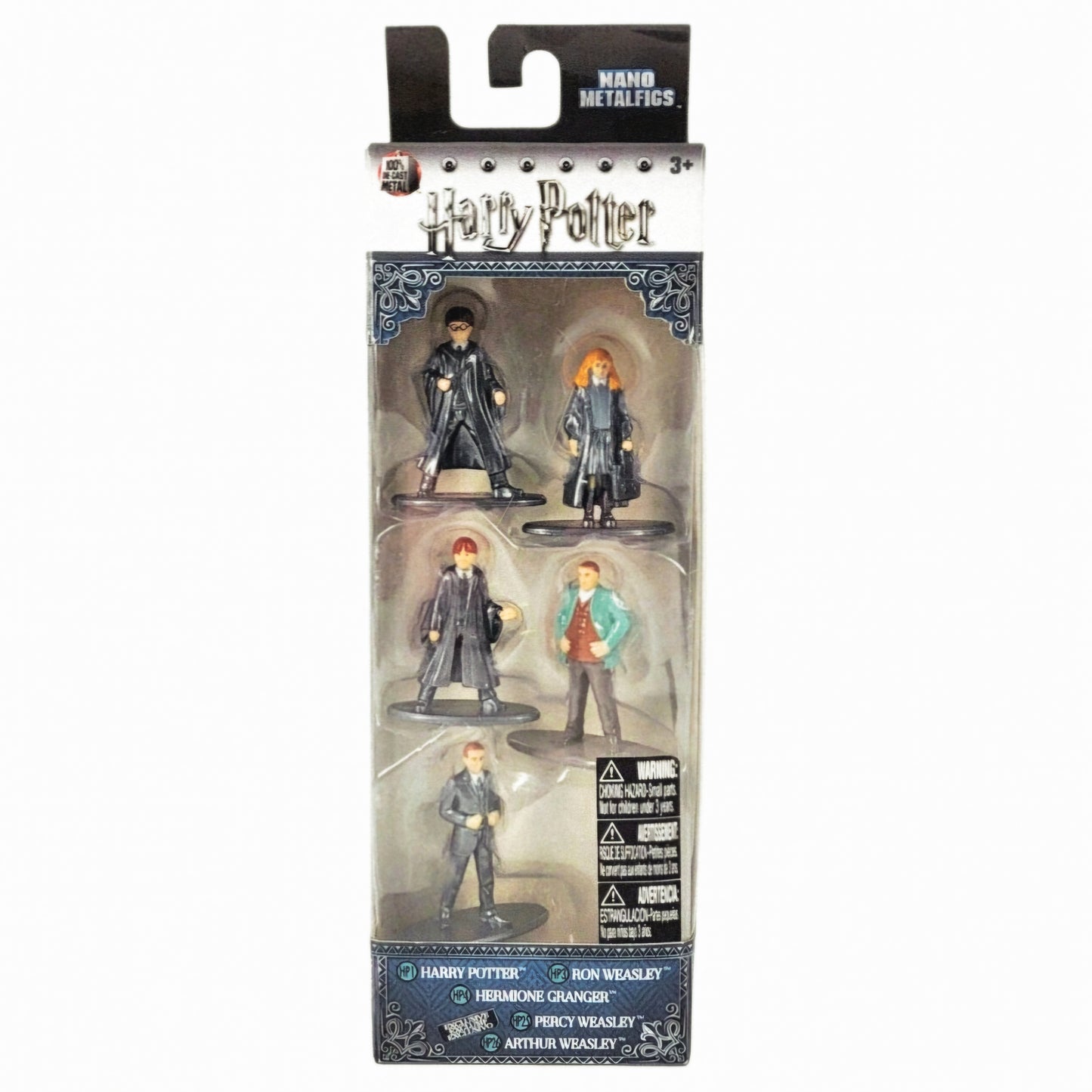 NIB *Harry Potter Nano Metalfigs 5-Pack Lot (2) Die-Cast Figs 1:64 Scale