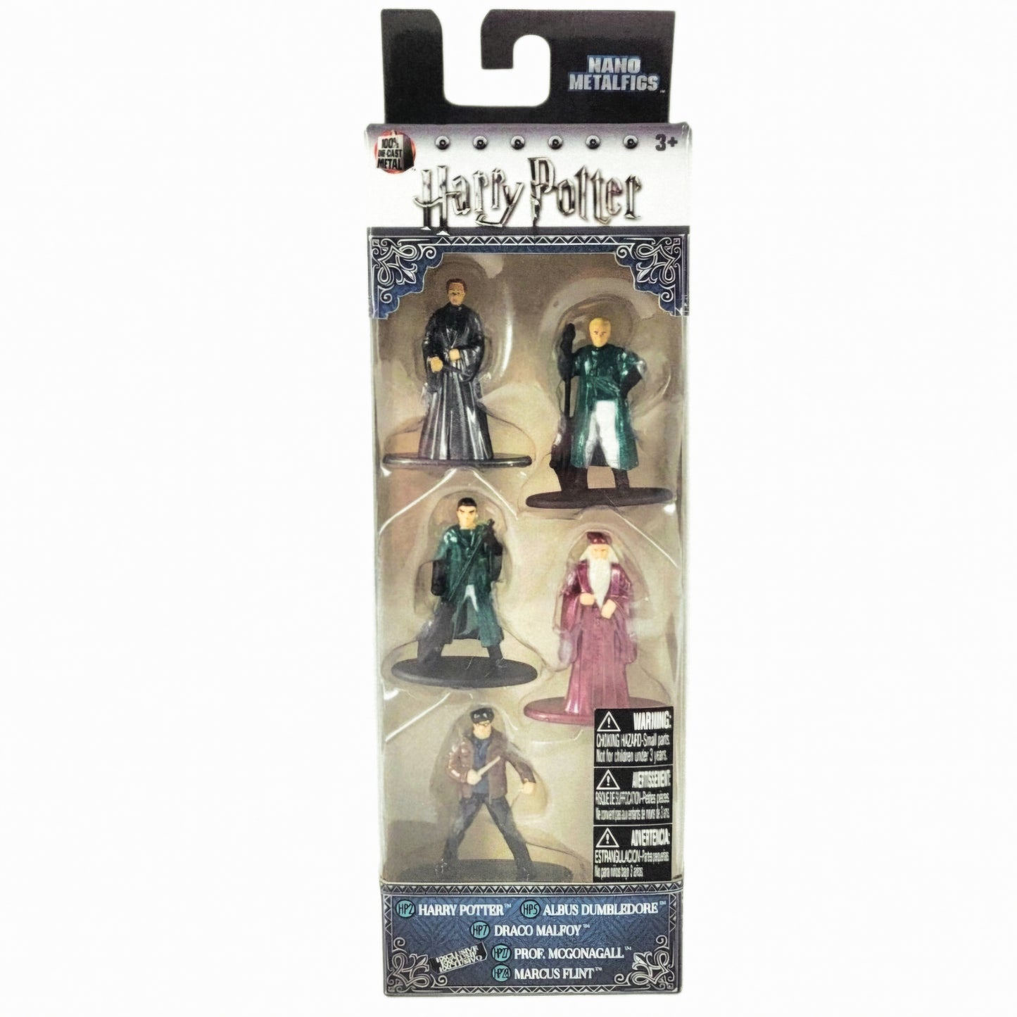 NIB *Harry Potter Nano Metalfigs 5-Pack Lot (2) Die-Cast Figs 1:64 Scale