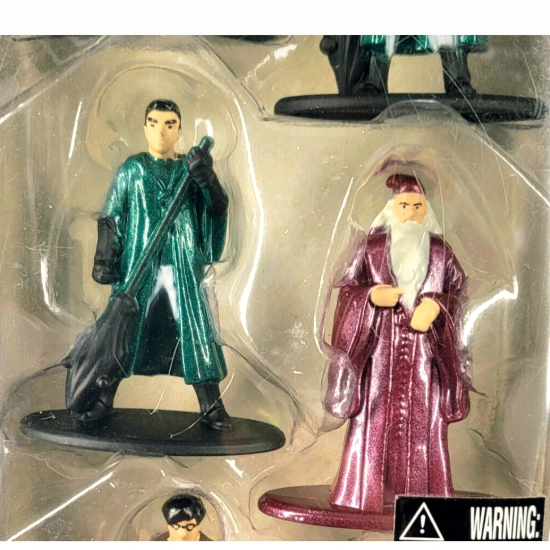 NIB *Harry Potter Nano Metalfigs 5-Pack Lot (2) Die-Cast Figs 1:64 Scale