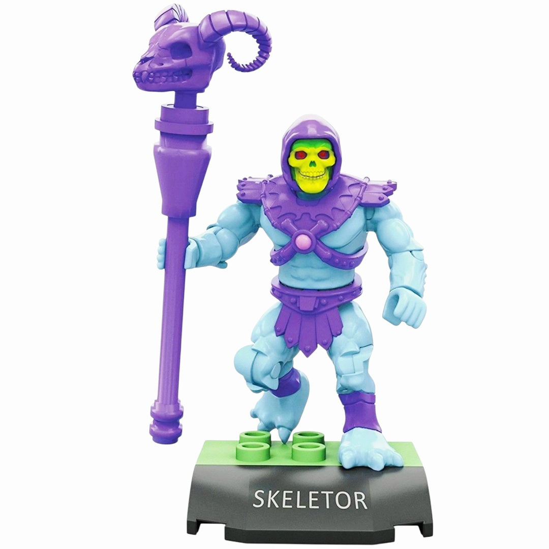 NIB *Mega Construx Heroes Series 1 Masters of the Universe Skeletor (22 pc) 2017