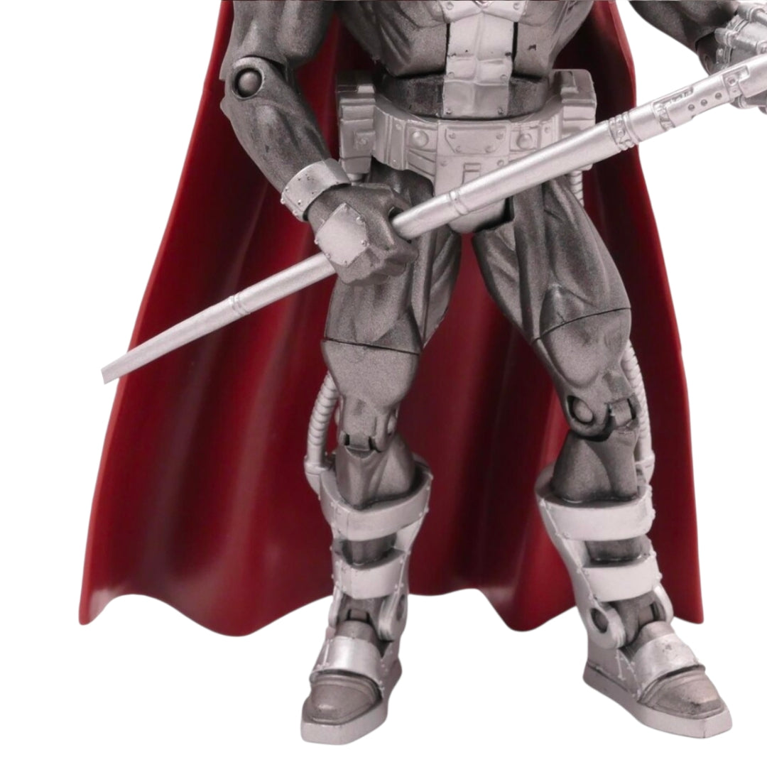 2007 *Mattel DC Super Heroes STEEL Action Figure 100% Complete Superman