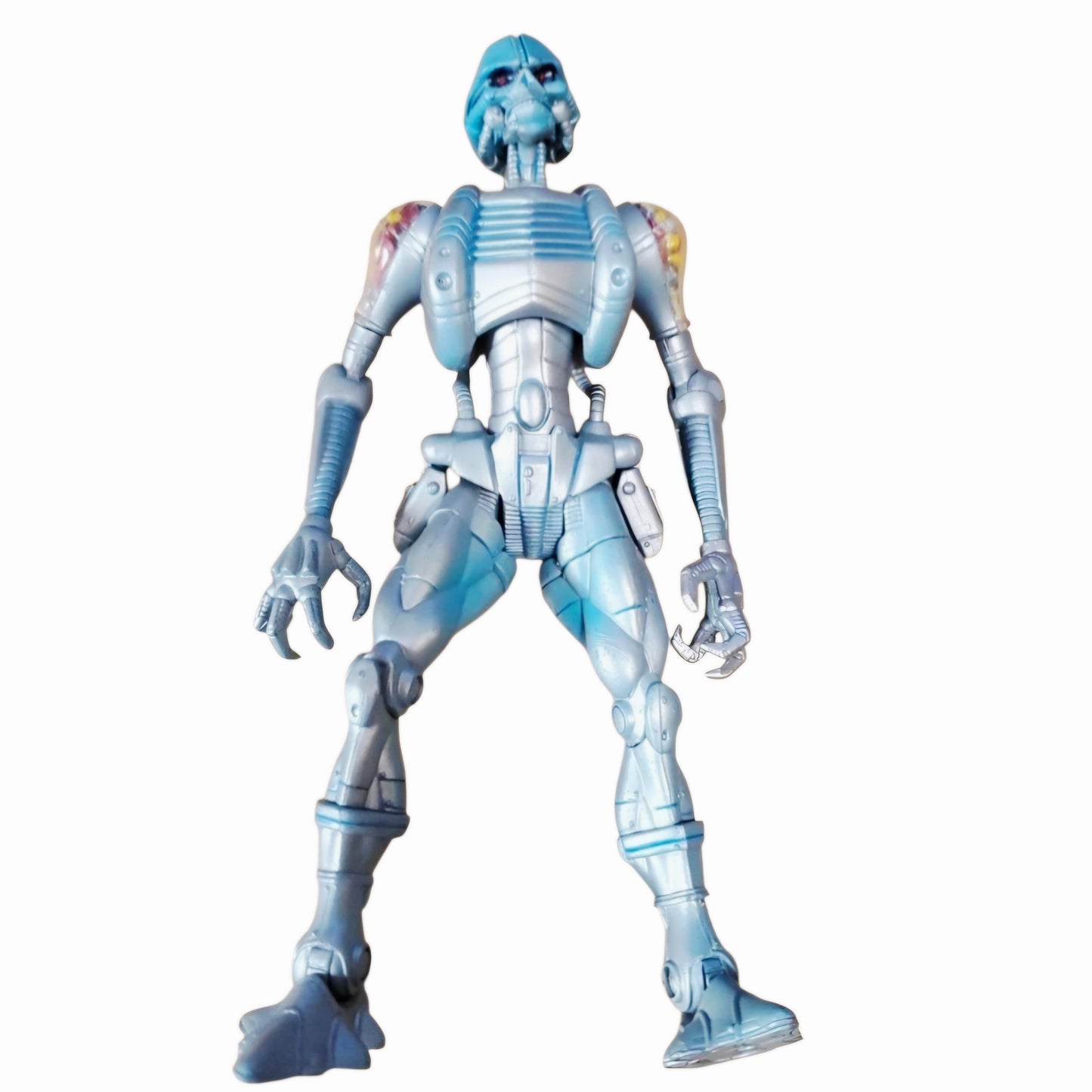 2006 Mattel/DC Super Heroes Series 3 "Select Sculpt" Metallic Blue Robotic Brainiac