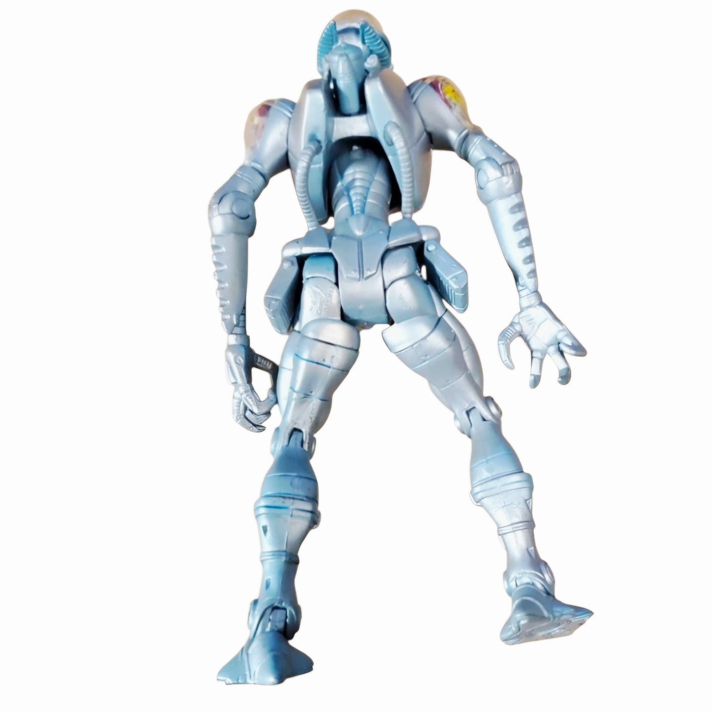 2006 Mattel/DC Super Heroes Series 3 "Select Sculpt" Metallic Blue Robotic Brainiac