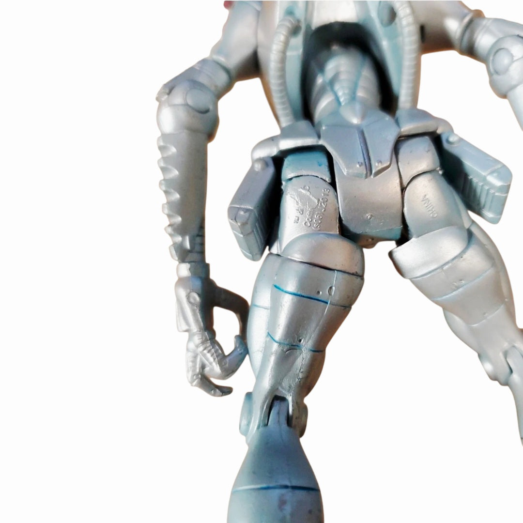 2006 Mattel/DC Super Heroes Series 3 "Select Sculpt" Metallic Blue Robotic Brainiac
