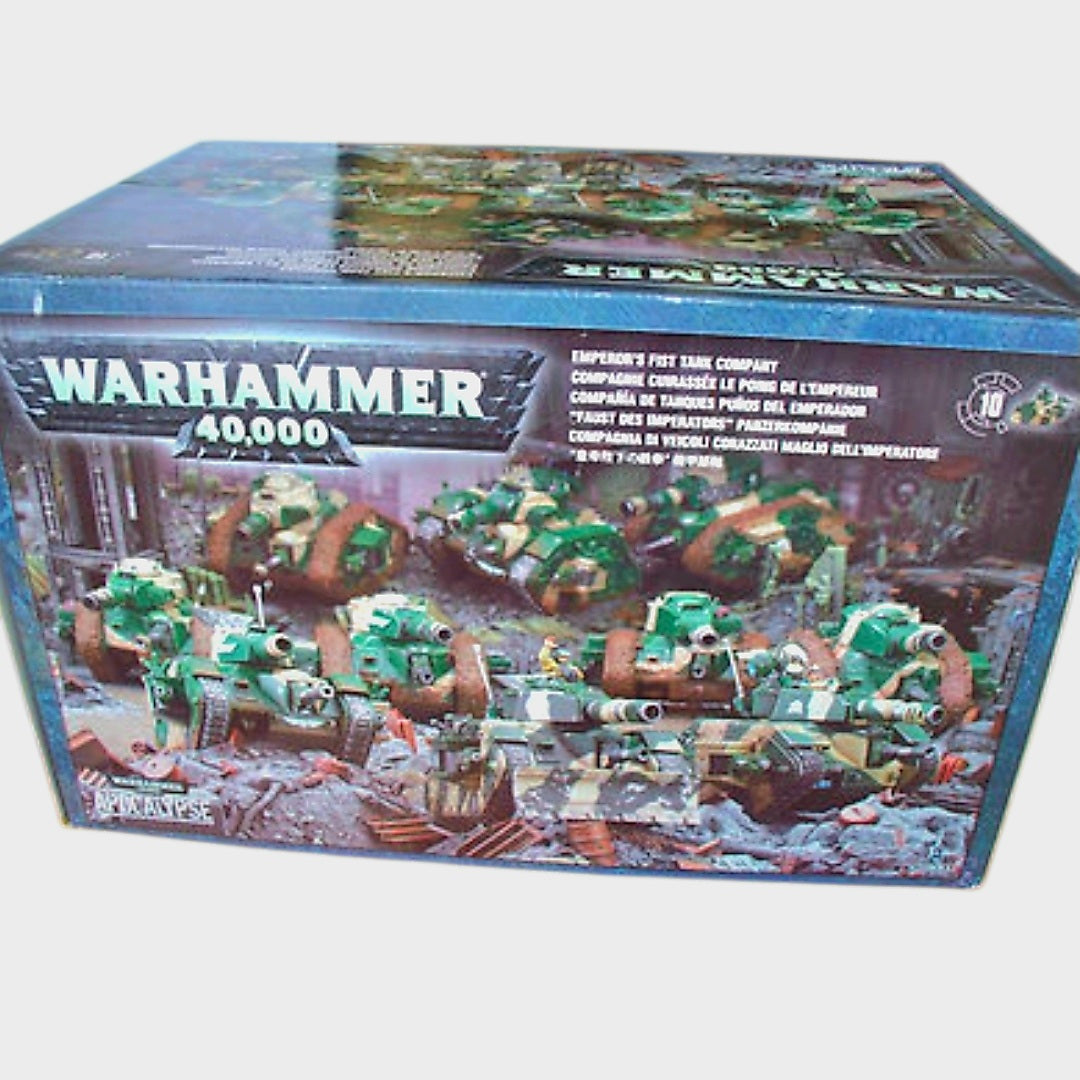 Warhammer 40k Imperial Guard (Astra Militarum) Lot Emperor's Fist Tank Co. Box/Codexes