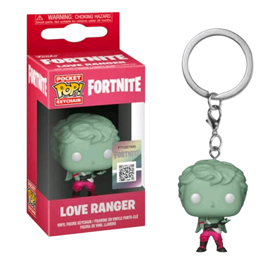 Funko Pocket Pop! Keychain: Fortnite - Love Ranger (1 New In Box & 1 without Box)