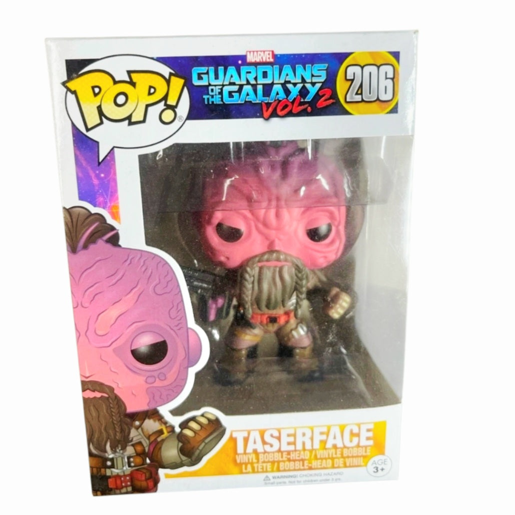 Guardians of the Galaxy Vol 2 Funko Pop Set - Rocket 201 and Taserface 206