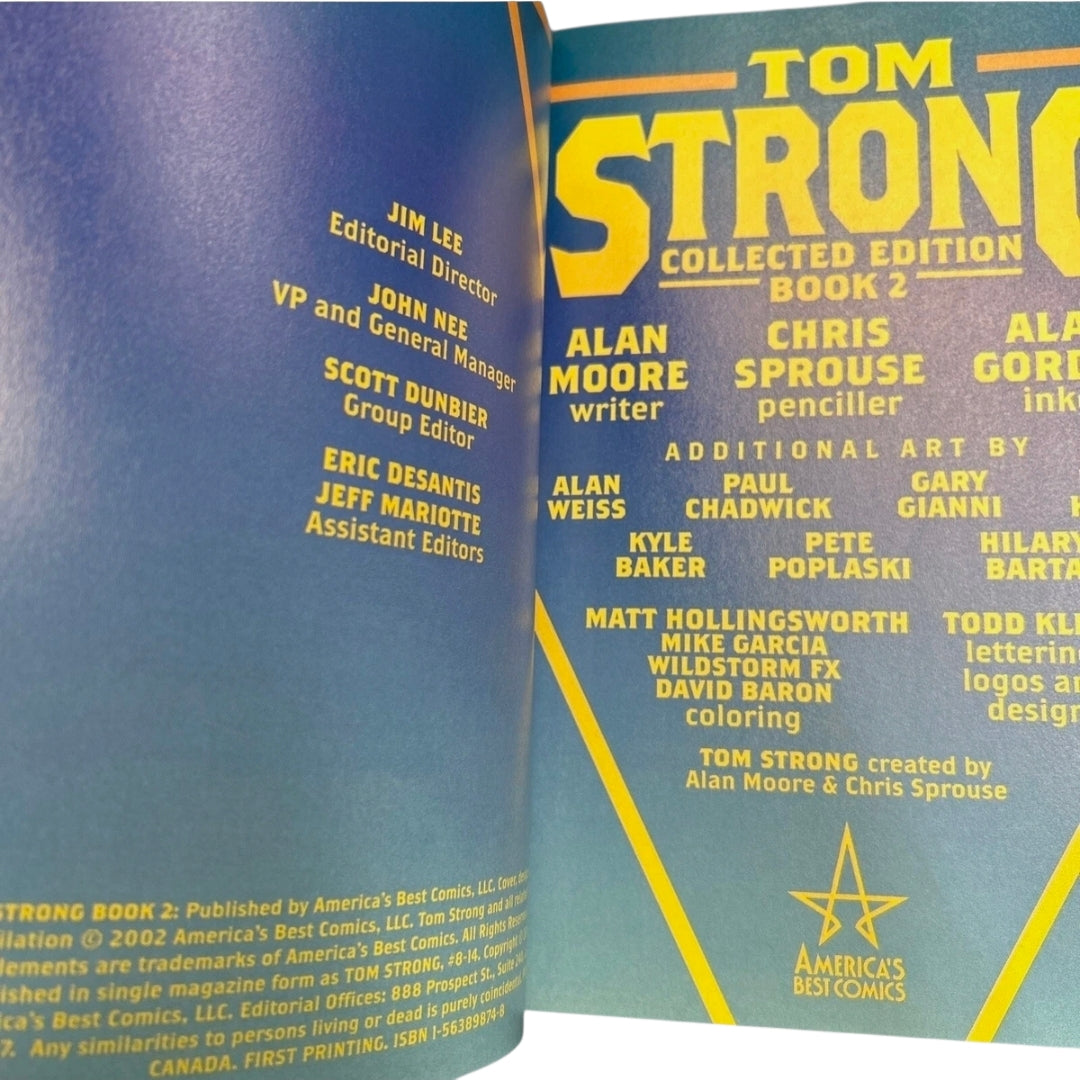 Tom Strong Book Two (2) Trade Paperback (TPB) - Alan Moore, Chris Sprouse