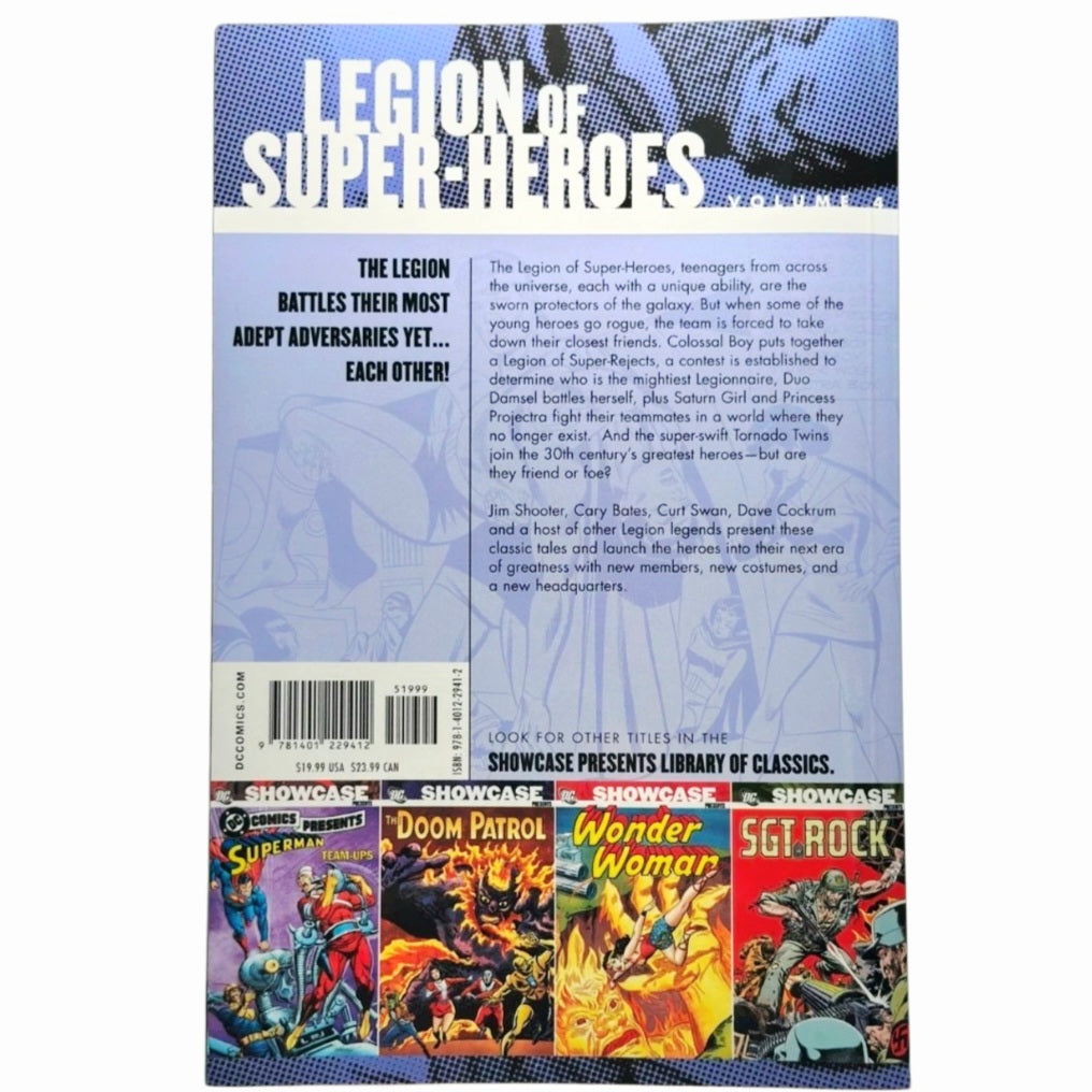 DC Showcase Presents Legion of Super-Heroes Vol 4 TPB Graphic Novel (2010)