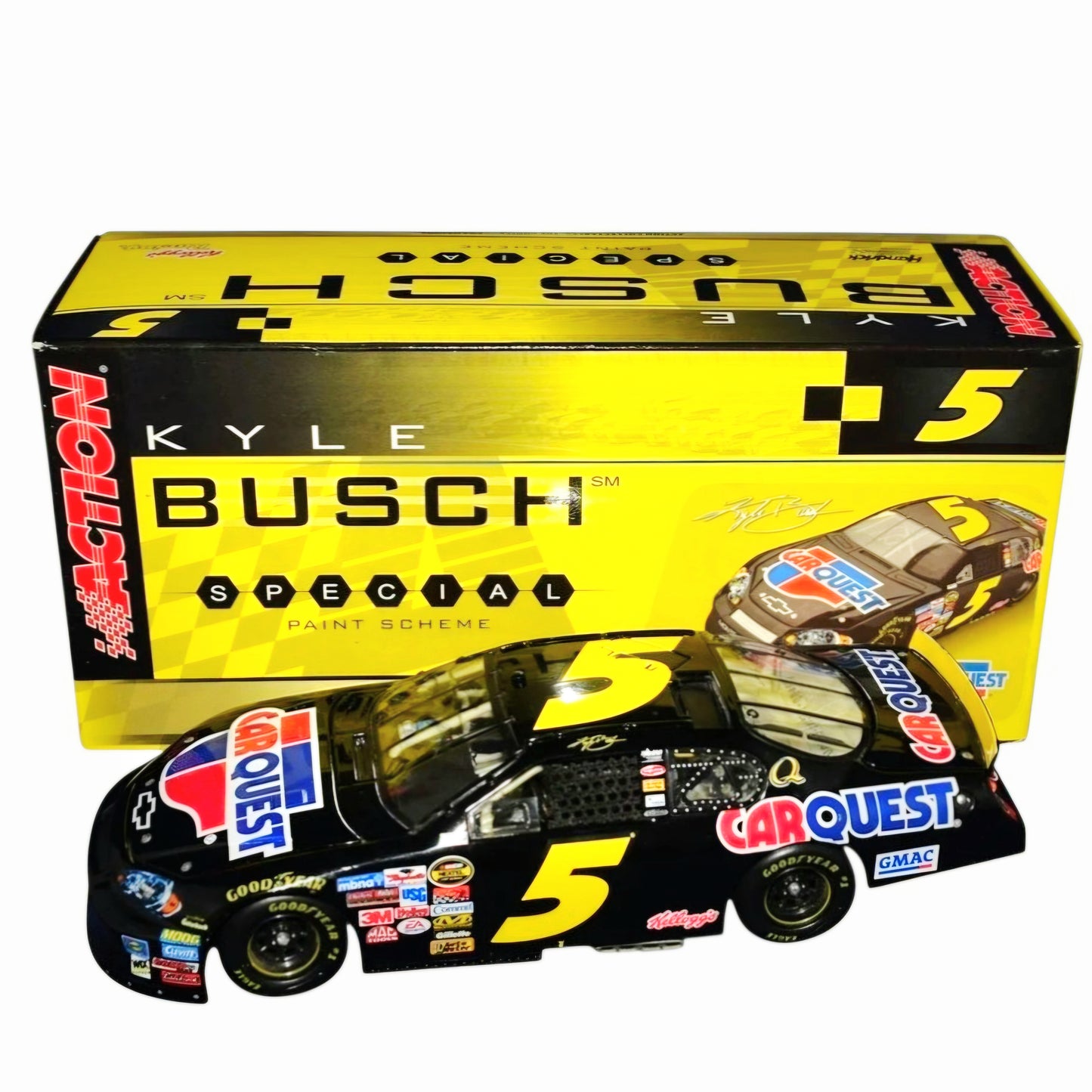 NIB *2005 Kyle BUSCH #5 Carquest 1:24 Action Diecast NASCAR Chevy Monte Carlo
