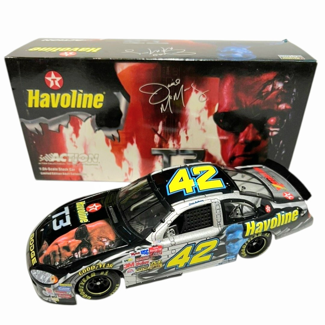 Jamie McMurray #42 Havoline Terminator 3 Dodge Intrepid 1:24 Diecast NASCAR Rookie 2003