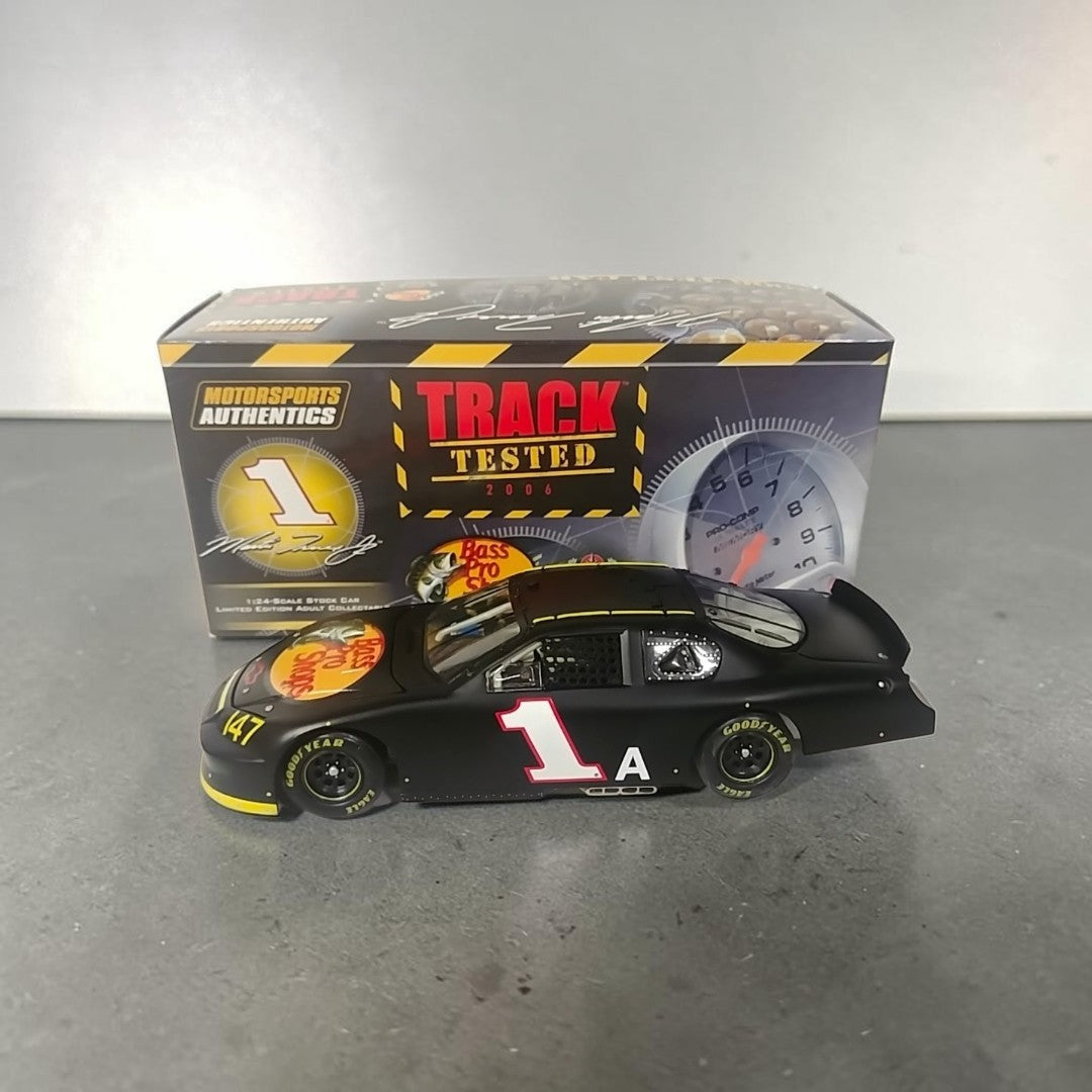 Autographed *Martin Truex Jr #1 Bass Pro Shops "Track Tested" 2006 1/24 Diecast Signed Roof