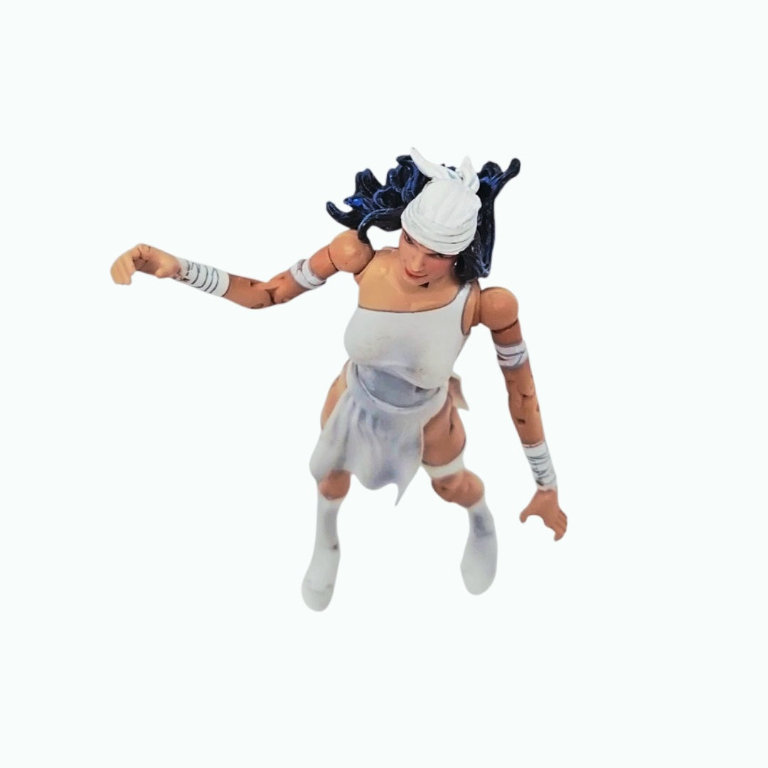 ToyBiz Marvel Legends Elektra White Outfit Variant 6" Action Figure Loose