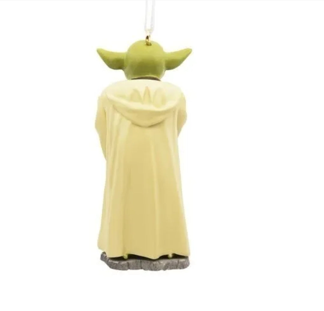 Hallmark 2016: Star Wars - Yoda Holding Walking Stick 'Ornament'