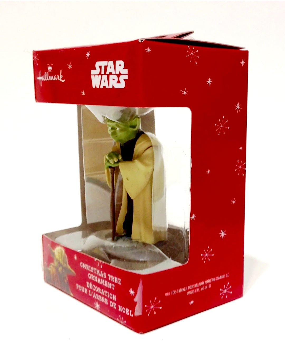 Hallmark 2016: Star Wars - Yoda Holding Walking Stick 'Ornament'