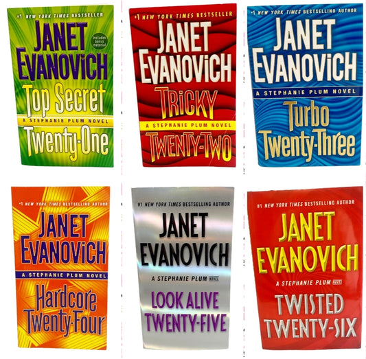 SIX *Janet Evanovich Plum Books #21 - 26