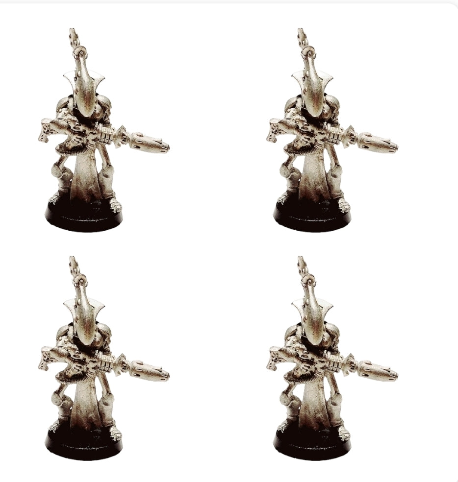 Warhammer 40K Four (4) "ELDAR WRAITHGUARD CRAFTWORLD" Citadel Games Workshop Figures