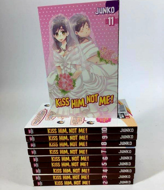 "Kiss Him, Not Me" Books #2-11 by Junko *Manga