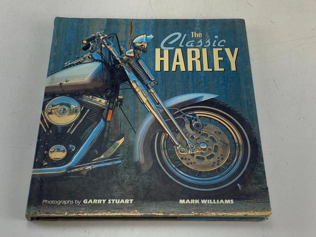 The Classic Harley ~ by Mark Williams 1993 Hardback Coffee Table Book