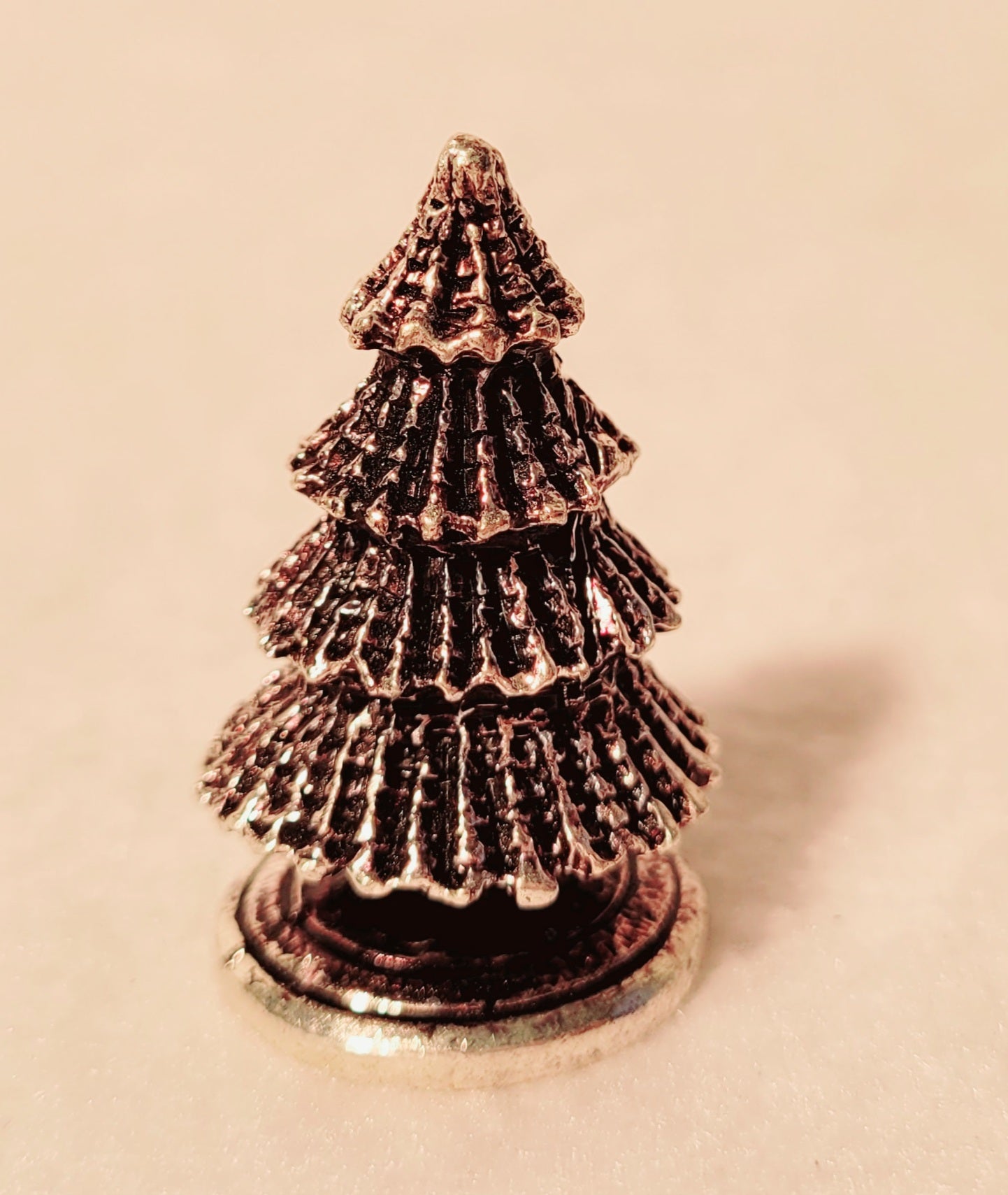 Silverplated *Christmas Tree Place Card Holders (set of 6)