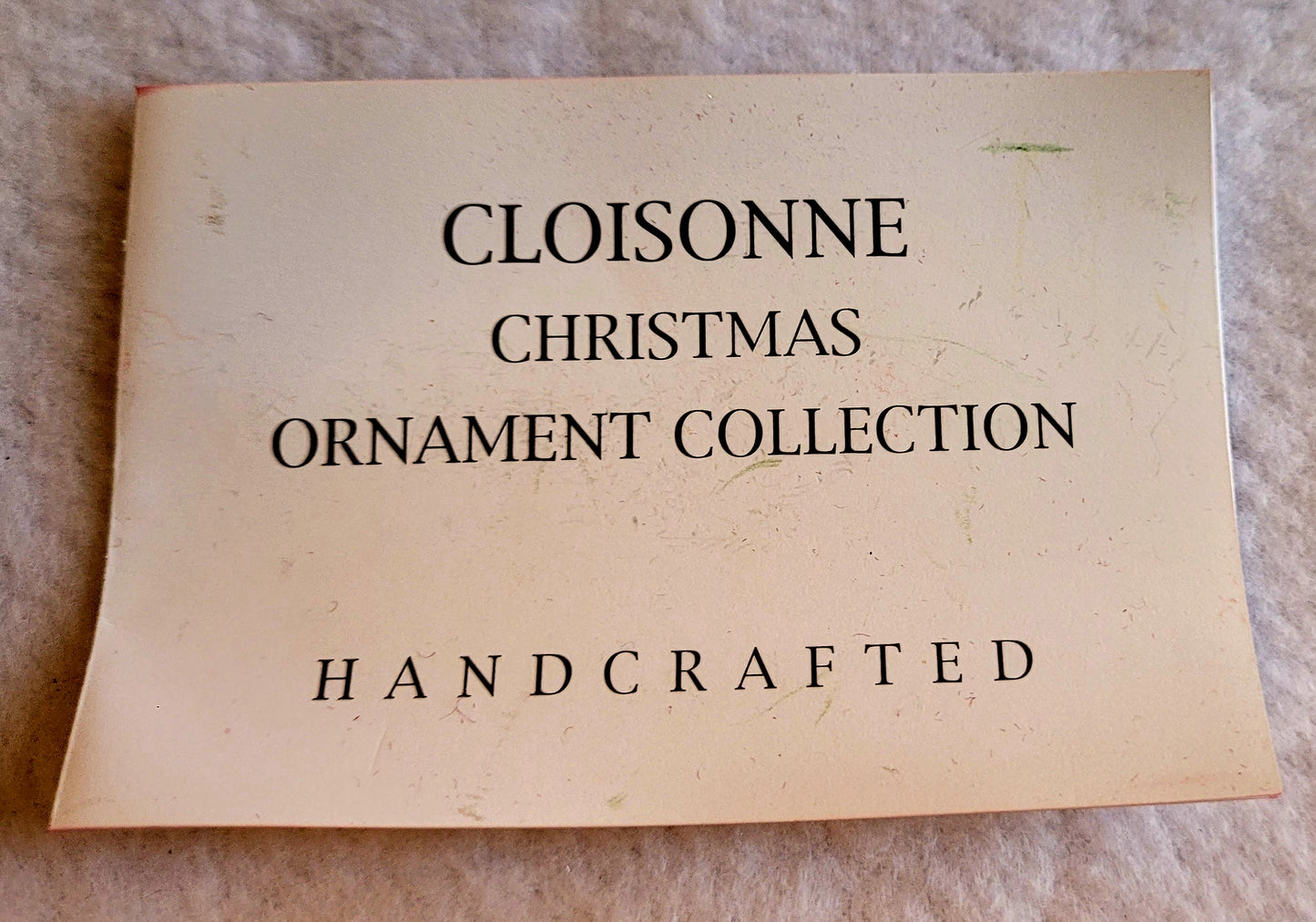 Christmas Ornament "Place Card Holders" (Set of 4) *NIB