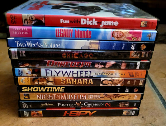 Collection of 11 Great Comedy/Action DVD's *Great