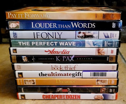 Eleven (11) Family/Feel Good DVD Collection