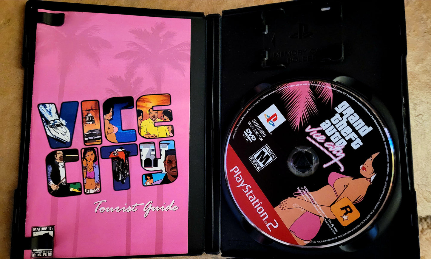 PS2 - Grand Theft Auto III & Vice City 2-Disc Games