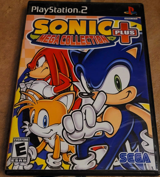 SONIC PLUS Mega Collection Playstation 2 Video Game