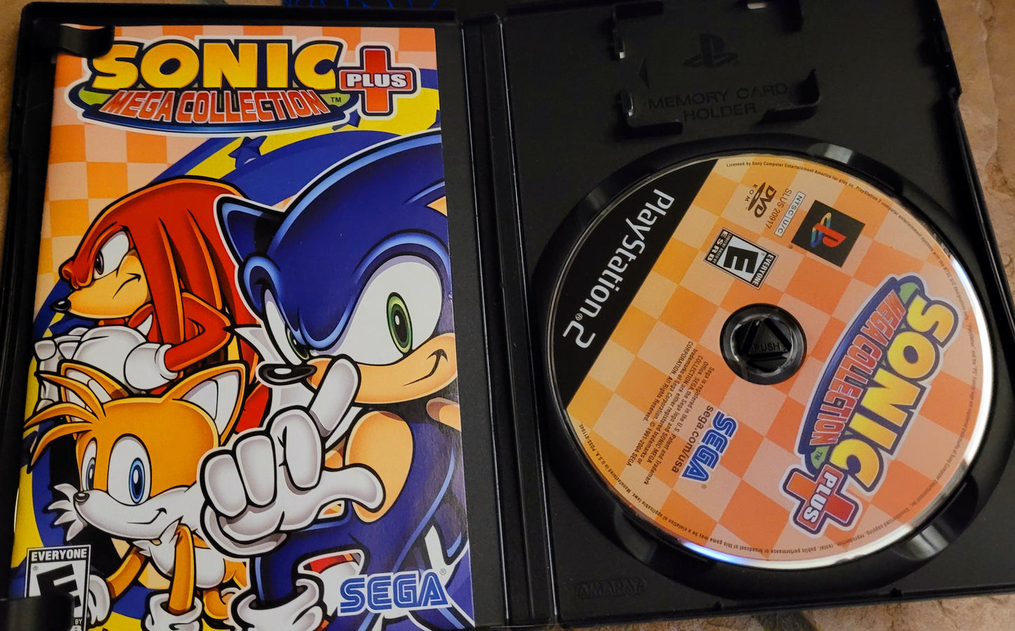 SONIC PLUS Mega Collection Playstation 2 Video Game