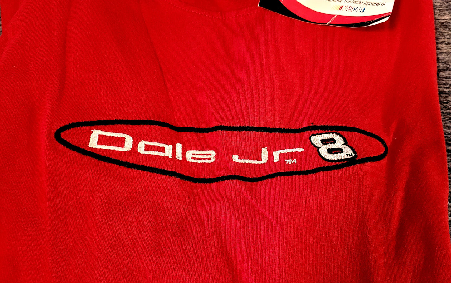 NEW *Red NASCAR Racing Dale Jr #8 Adult Large T-Shirt Chase Authentics (Earnhardt)