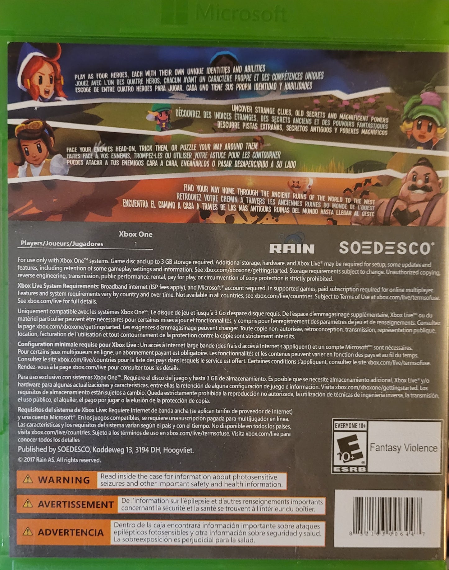 World to the West *XBOX ONE