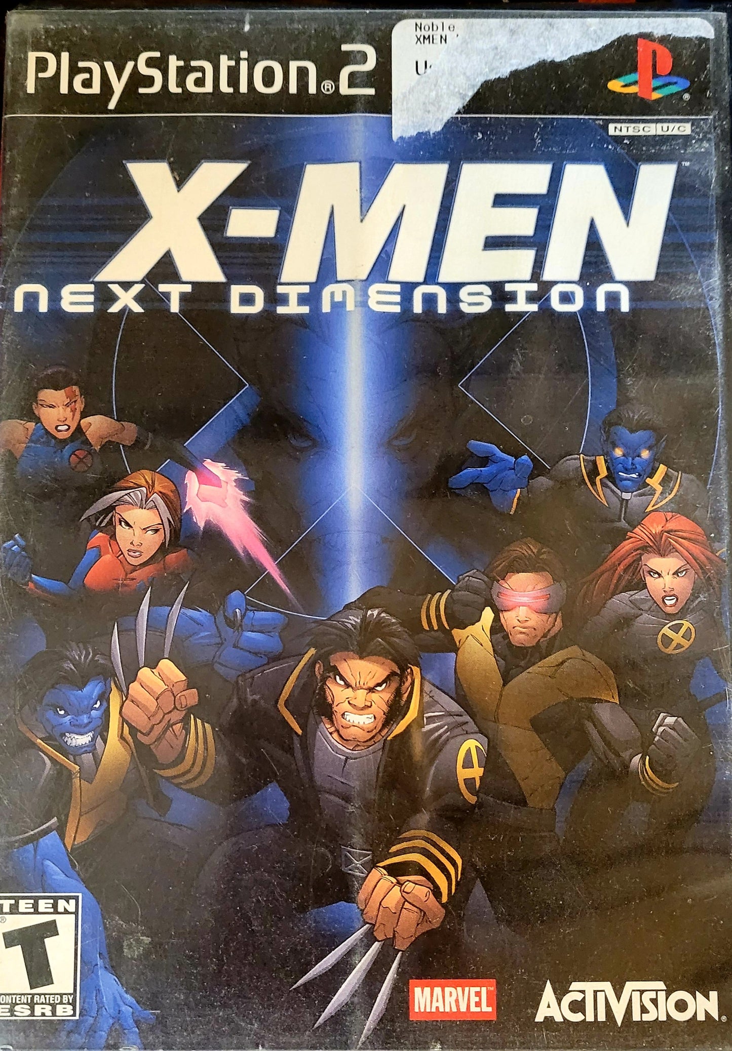Three (3) X-Men PlayStation 2 Video Games