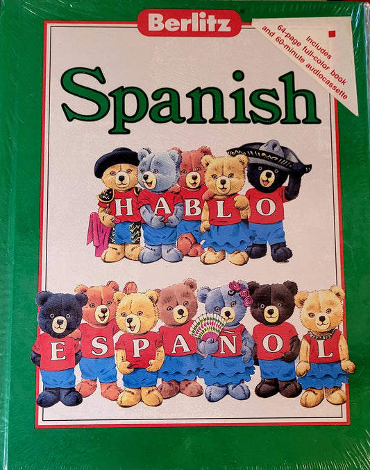 NEW *Berlitz Jr. Spanish (Teddy Berlitz) (Spanish Edition) by Tony Wolf