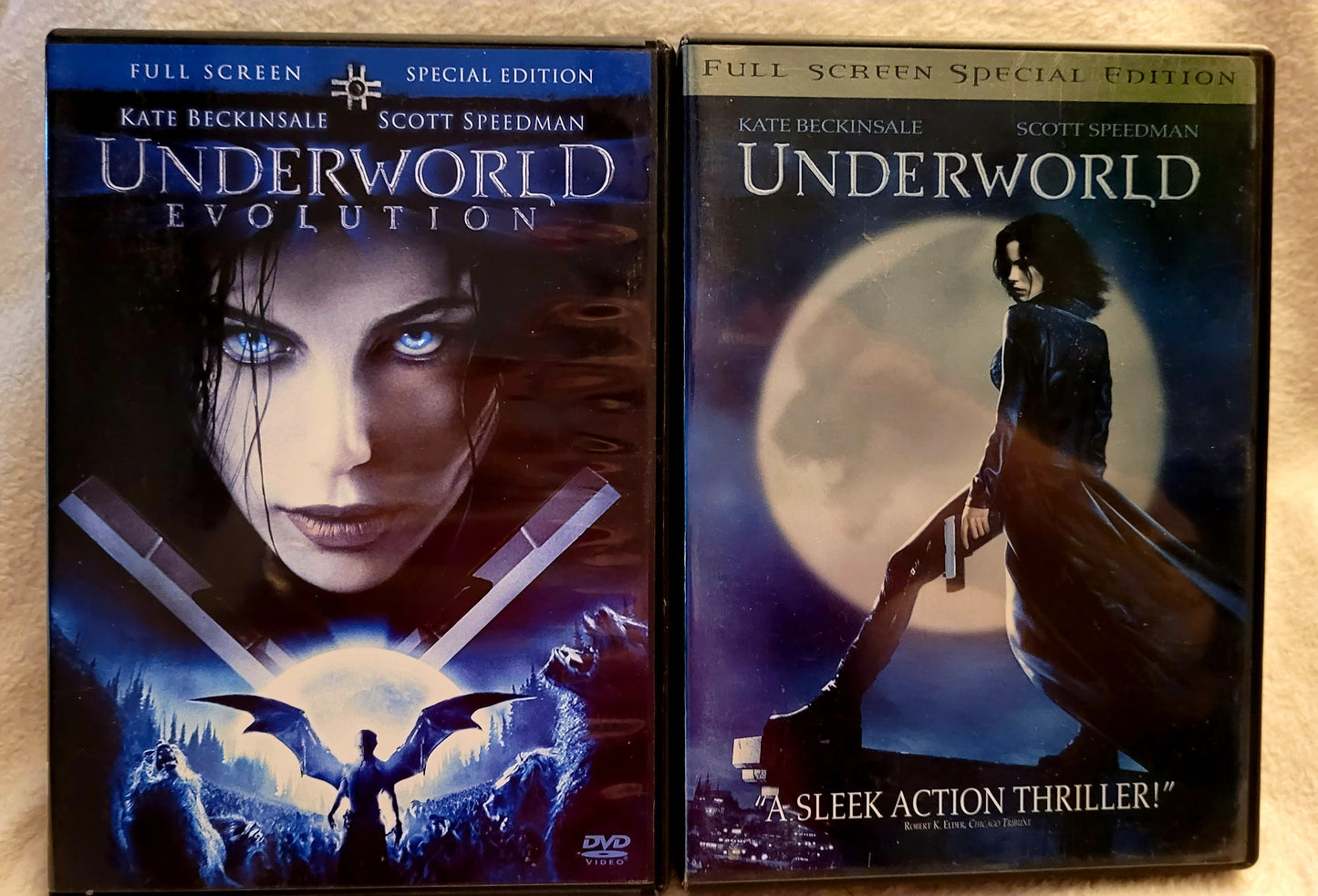 Two (2) Underworld DVD Movies *Underworld & Underworld Evolution