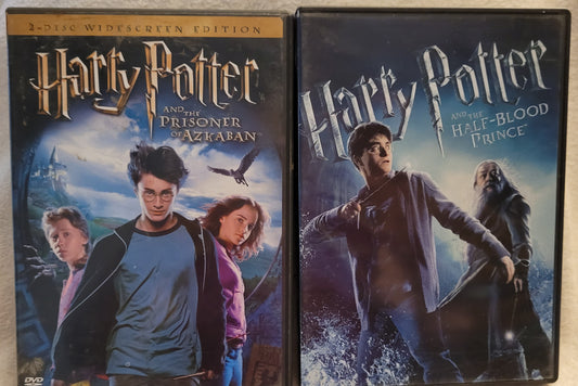 2 Harry Potter Movies: Prisoner of Azkaban/Half-Blood Prince Collection