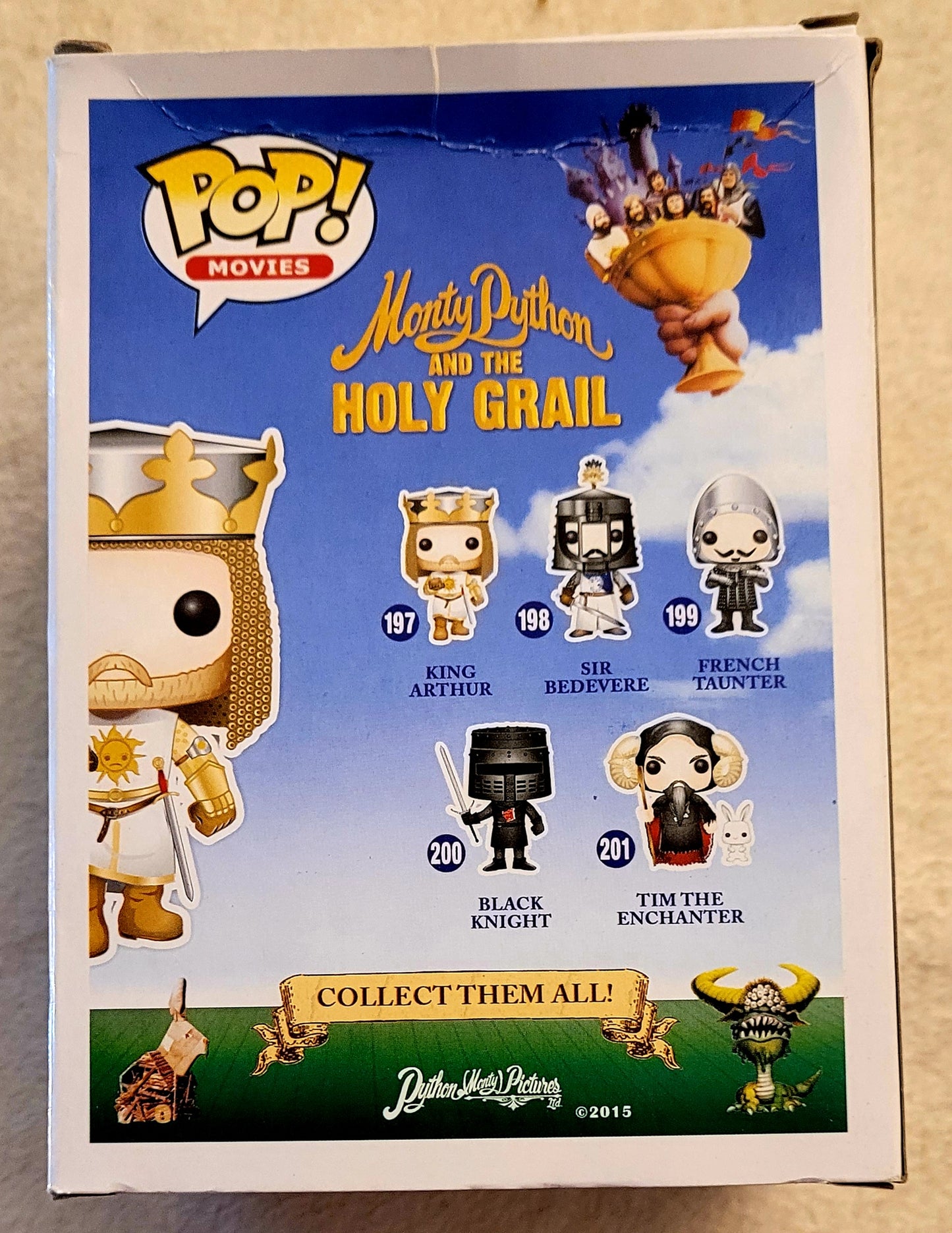 Funko Pop! King Arthur MP/HG  #197 Bobble Head