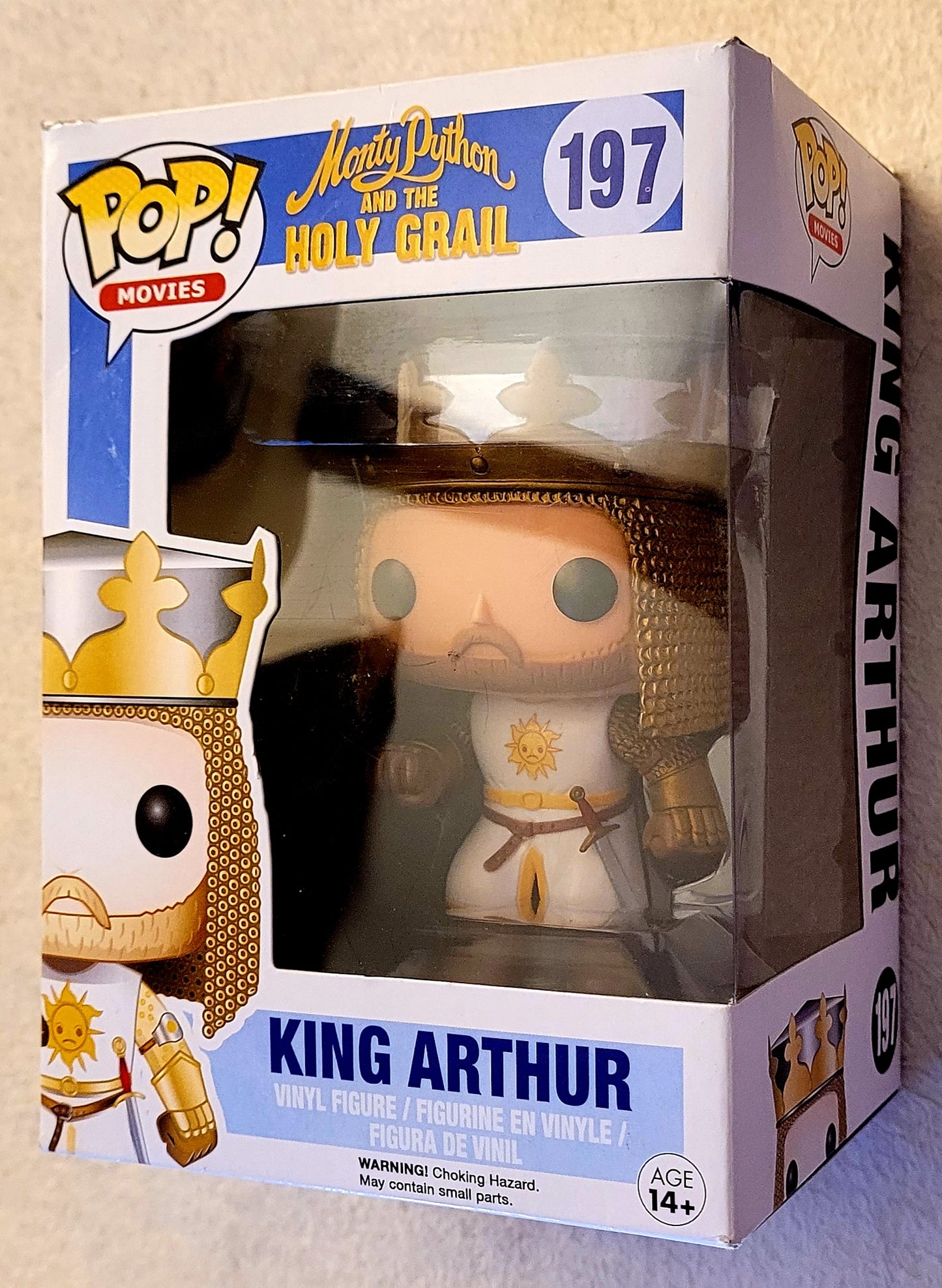 Funko Pop! King Arthur MP/HG  #197 Bobble Head