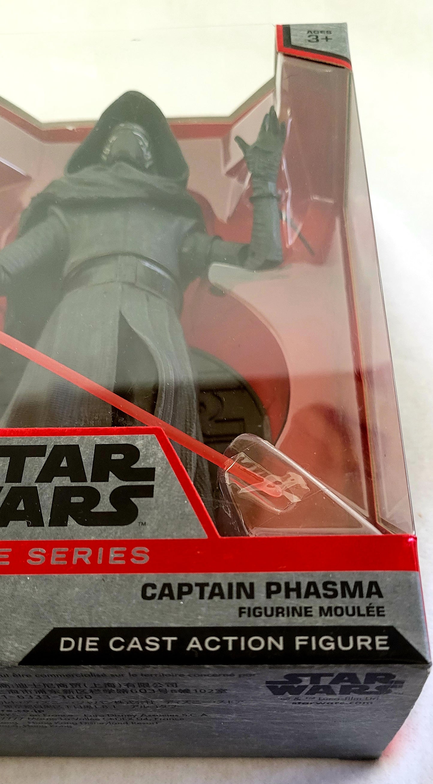 Disney STAR WARS Elite Series 'Capt. Phasma' *MISPRINT ERROR BOX