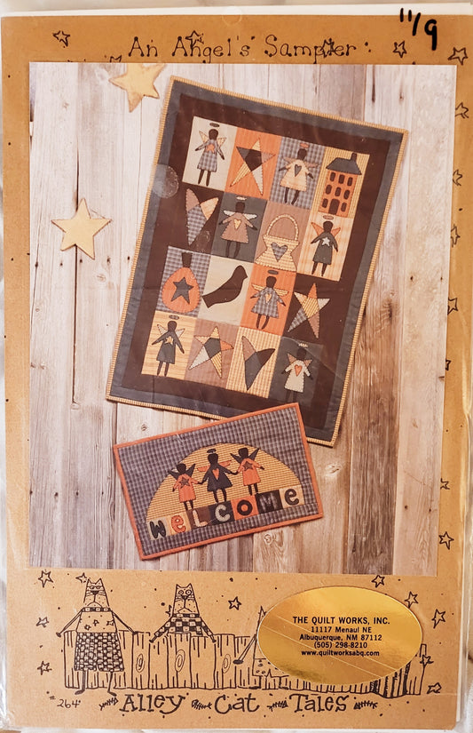 'Two Angel Samplers' (26.5"x 34.5") & (12"x21") *NEW