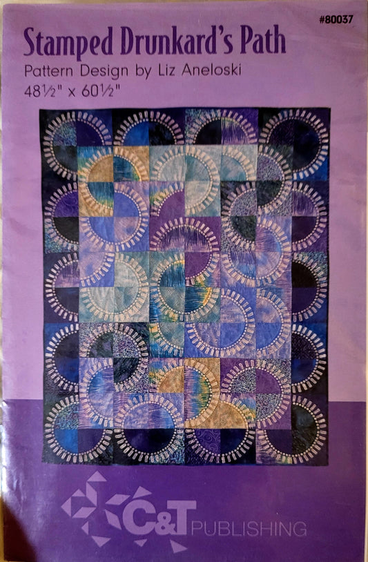 Stamped Drunkard's Path Pattern by Liz Aneloski #80037